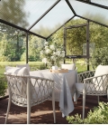 Serre de jardin en verre Ortasia III KGT 9,59 m² aluminium avec vitrage de sécurité trempé