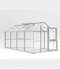 Serre de jardin 10m² Iris 4 KGT aluminium et polycarbonate