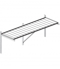 Serre de jardin 10m² Iris 4 KGT aluminium et polycarbonate