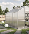 Serre de jardin 9,59 m² Dahlie 3 KGT aluminium et polycarbonate
