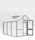 Serre de jardin 9,59 m² Dahlie 3 KGT aluminium et polycarbonate