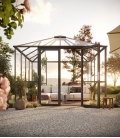Pavillon de serre en verre 9m² Pavilux KGT