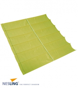 Store bateau Pergola Nesling complet HDPE polyéthylène tressé 285 grames coloris citron vert- lemon lime