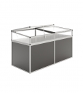 Potagers en aluminium 210 KGT