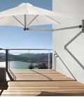 Parasol déporté Paraflex WallFlex par umbrosa le parasol le plus polyvalent et solide du marché