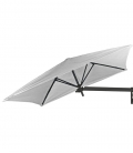 Parasol mural carré Paraflex Umbrosa Wall marble
