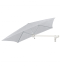 Parasol mural carré Paraflex Umbrosa Wall lin alu
