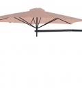Parasol mural rond Paraflex Wall Umbrosa nectar