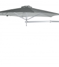 Parasol mural rond Paraflex Wall Umbrosa flanelle