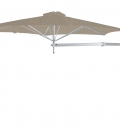 Parasol mural rond Paraflex Wall Umbrosa sand