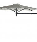 Parasol mural rond Paraflex Wall Umbrosa grey