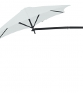 Parasol mural rond Paraflex Wall Umbrosa natural
