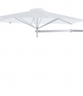 Parasol mural rond Paraflex Wall Umbrosa natural