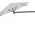 Parasol mural rond Paraflex Wall Umbrosa marble