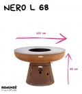 Brasero-Barbecue Nero - Remundi