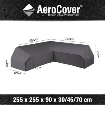 7880 Bâche de protection pour salon de jardin d'angle