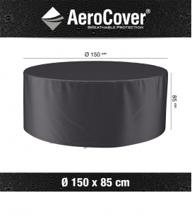 7911 Bâche de protection ronde pour table et chaises de jardin