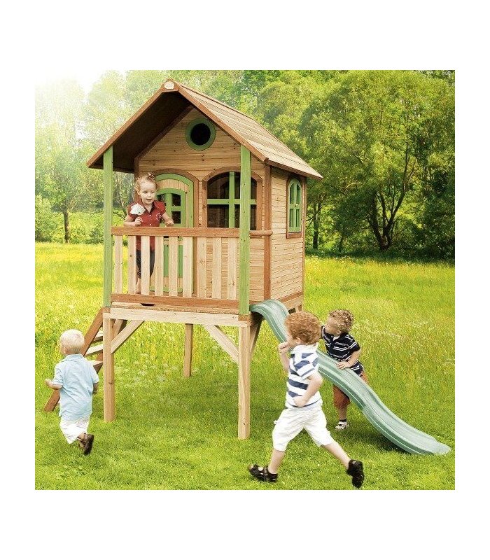 Cabane toboggan enfant Laura Axi