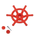 accessoire roue bateau rouge pour maisonnette bois axi