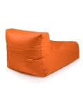 tissu Fabric-plus fauteuil d'extérieur newlounge tissu coloris orange