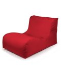 tissu Fabric-plus fauteuil d'extérieur newlounge tissu coloris rouge