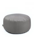 tissu Fabric-plus Cake pouf rond outbag coloris anthracite