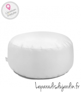 Cake round pouf leather outbag