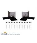 Kit Pergola ancrage sol x 2 Nesling assemblage facile pour pergola