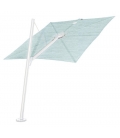 Parasol Premium Umbrosa Spectra forward coloris Curacao poteau alu Blanc