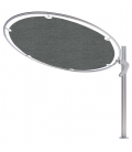 Parasol Umbrosa Rond moderne Eclipsum umbrella Flanelle aluminium de qualité
