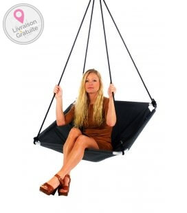 Outdoor swing made by Purple Frog named Balance Color Black