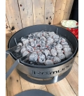 Brasero barbecue de table Pirus en acier inoxydable
