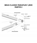 Pièces de rechange - Bras Paraflex Classic 1,85m Umbrosa partie 2