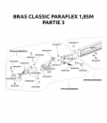 Pièces de rechange - Bras Paraflex Classic 1,85m Umbrosa partie 3