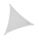 Voile Triangle Equilatéral ajourée 5,0m blanc neige nouveauté 2021