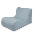 fauteuil d'extérieur newlounge tissu plus gris pierre