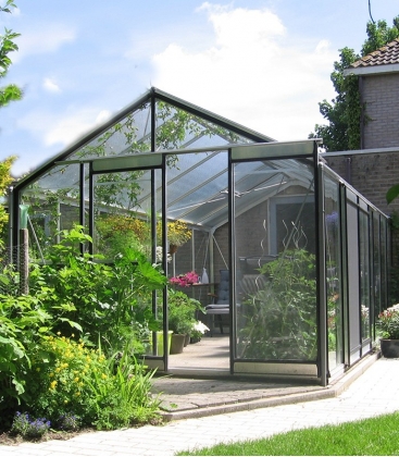 Serre parois droites R305H ACD 11.35m² - 306 x 371cm
