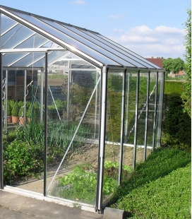 Greenhouse straight walls R305H ACD 11.35m² - 306 x 371cm