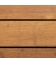 Light brown bamboo decking board 20 x 137 x 1850