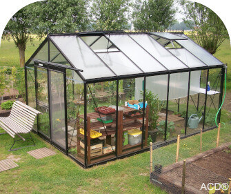 serre à paroi droite ACD