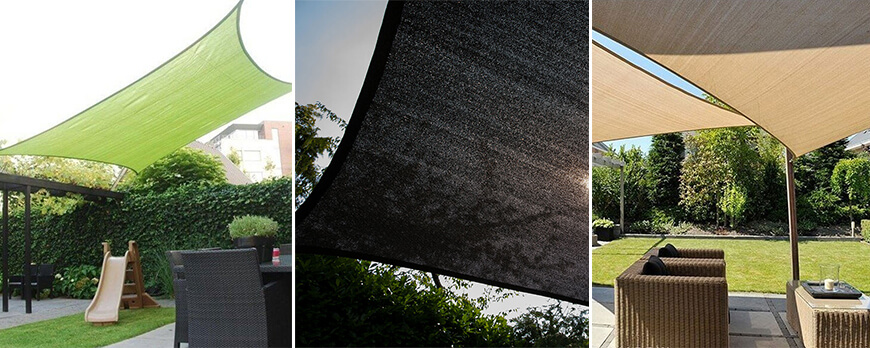 choisir la couleur du voile d'ombrage