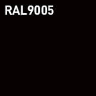 Coloris ral 9005 Gamme Ux Collection
