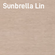 Linen couleur Sunbrella range 260gr/m²