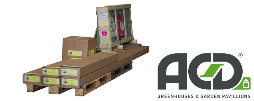 Livraison d'une serre ACD étape par étape !