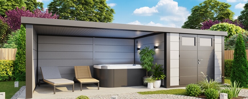 Abri de jardin en acier : quelles solutions