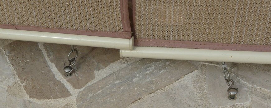 Astuce fixation Store vertical Nesling Coolfit